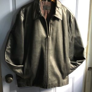 Alfani men’s leather jacket